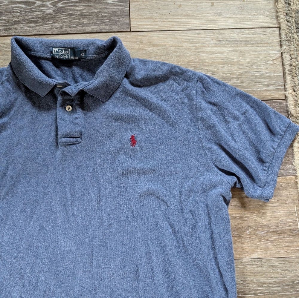 Ralph Lauren Men's Polo Shirt in Blue